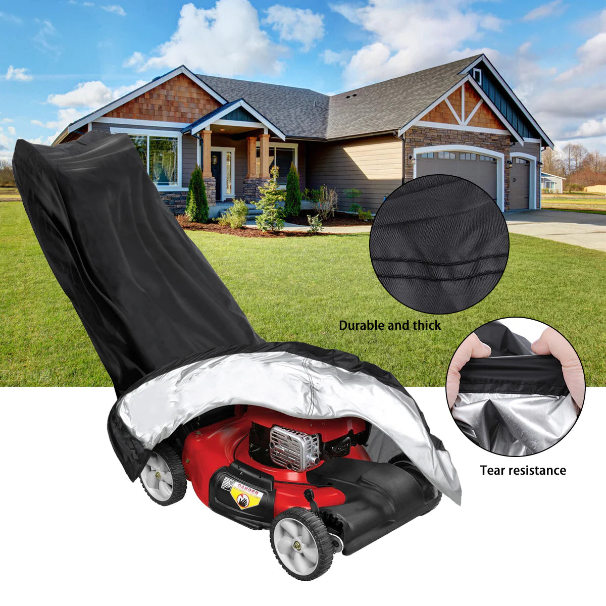 Waterproof Lawn Mower Cover