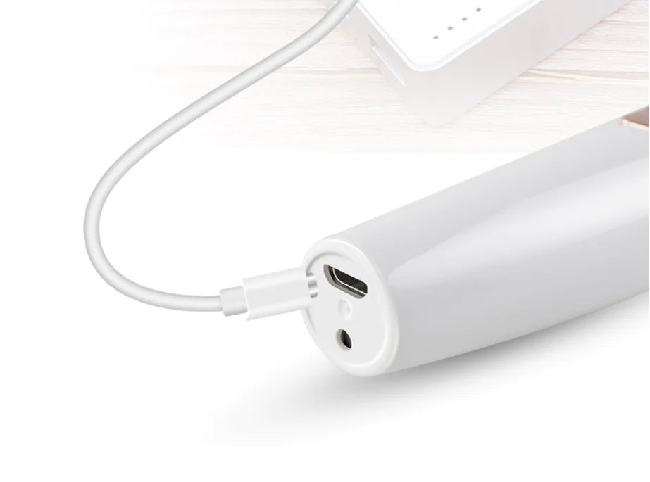 USB Rechargeable 2-in-1 Eyebrow Trimmer and Hair Remover