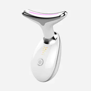 3-Color Wavy Microcurrent Facial Massager