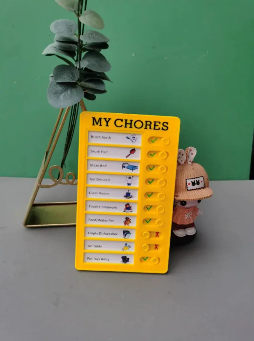 Reusable Kids-Habit Tracker