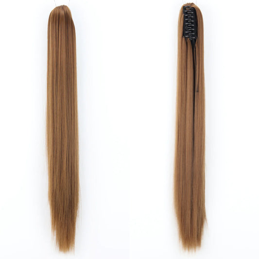 24-Inch Fashion Ponytail Claw Wig