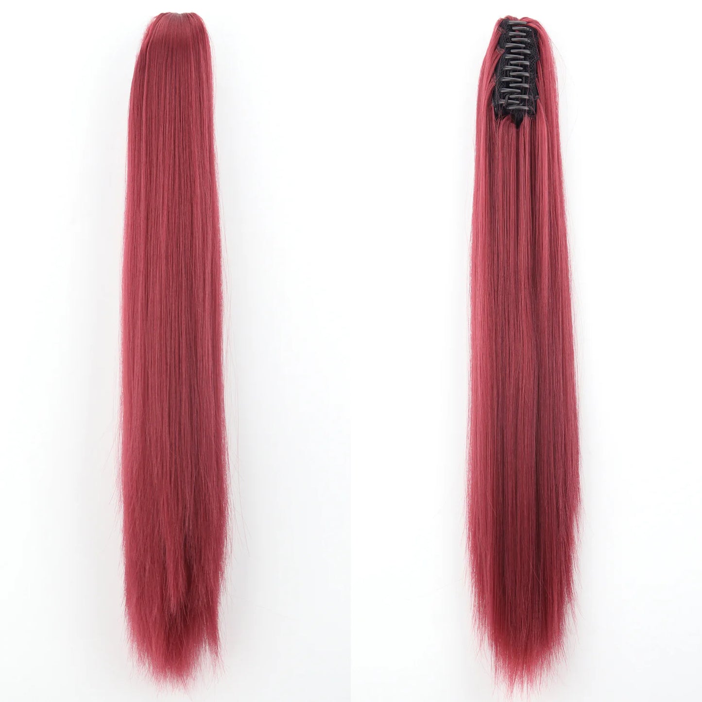 24-Inch Fashion Ponytail Claw Wig