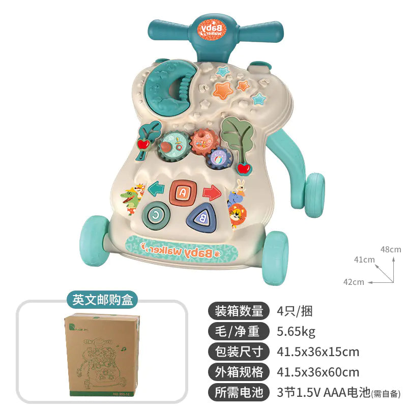 Multifunctional Musical Baby Walker Toy for Learning