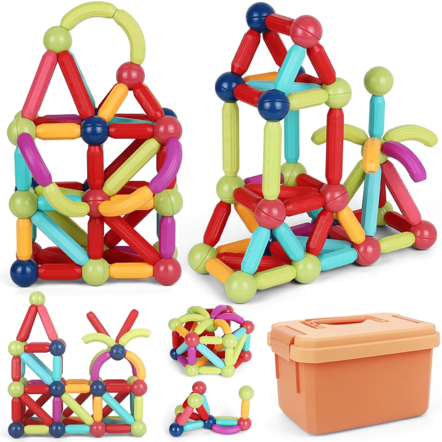 STEM Magnetic Toy Blocks