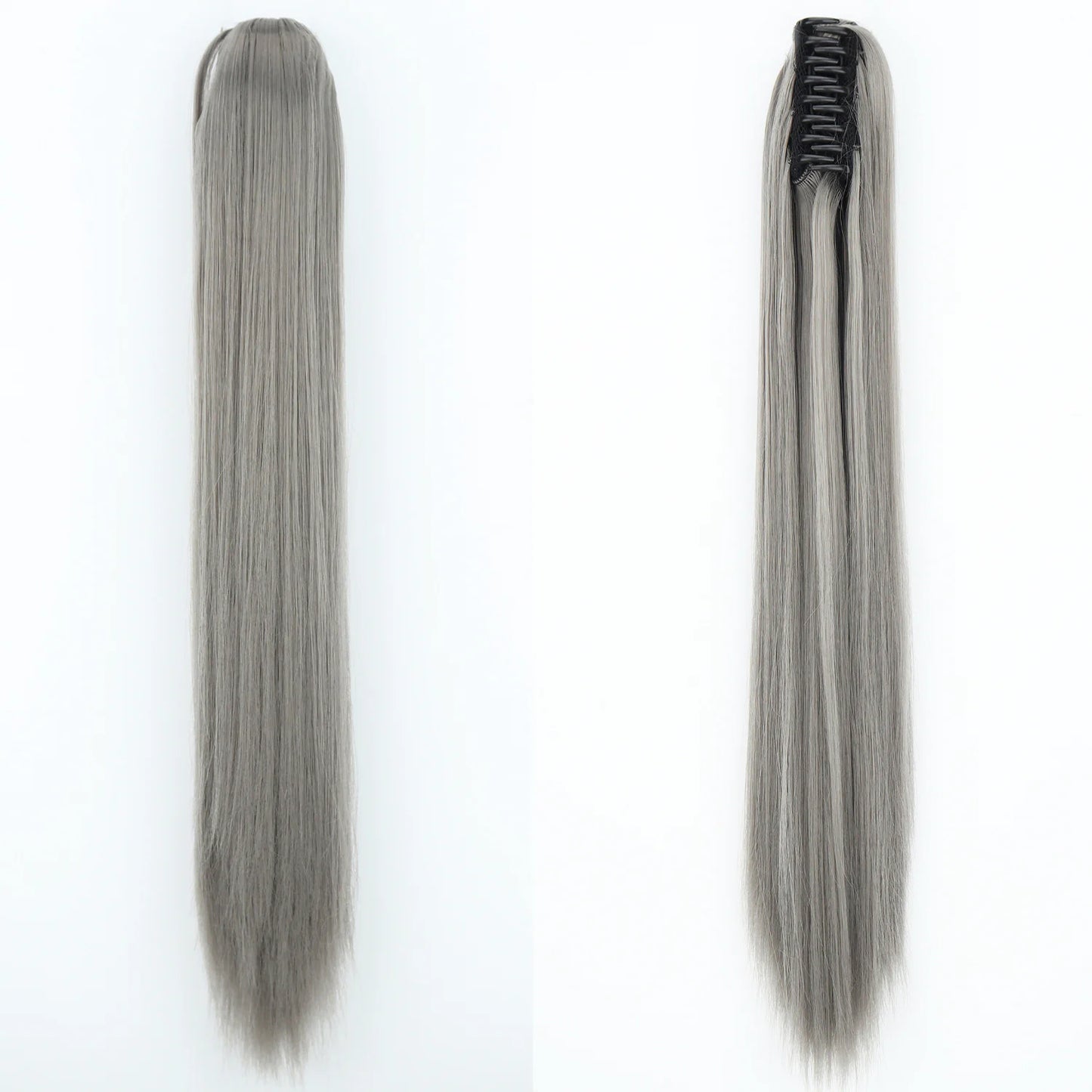 24-Inch Fashion Ponytail Claw Wig