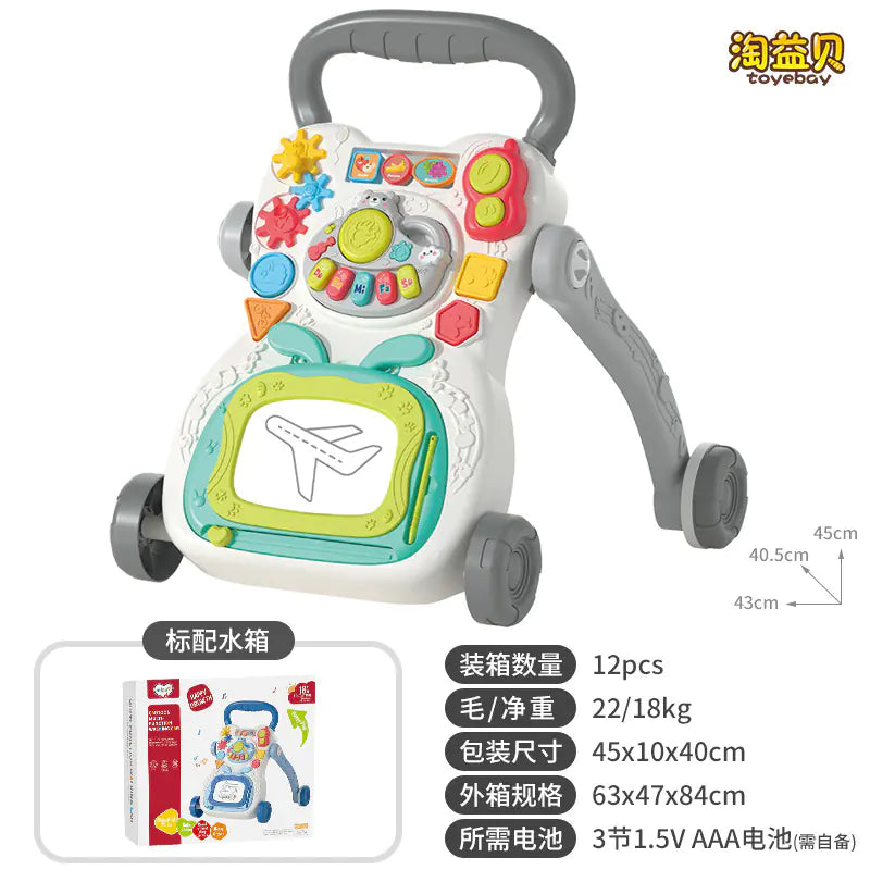 Multifunctional Musical Baby Walker Toy for Learning