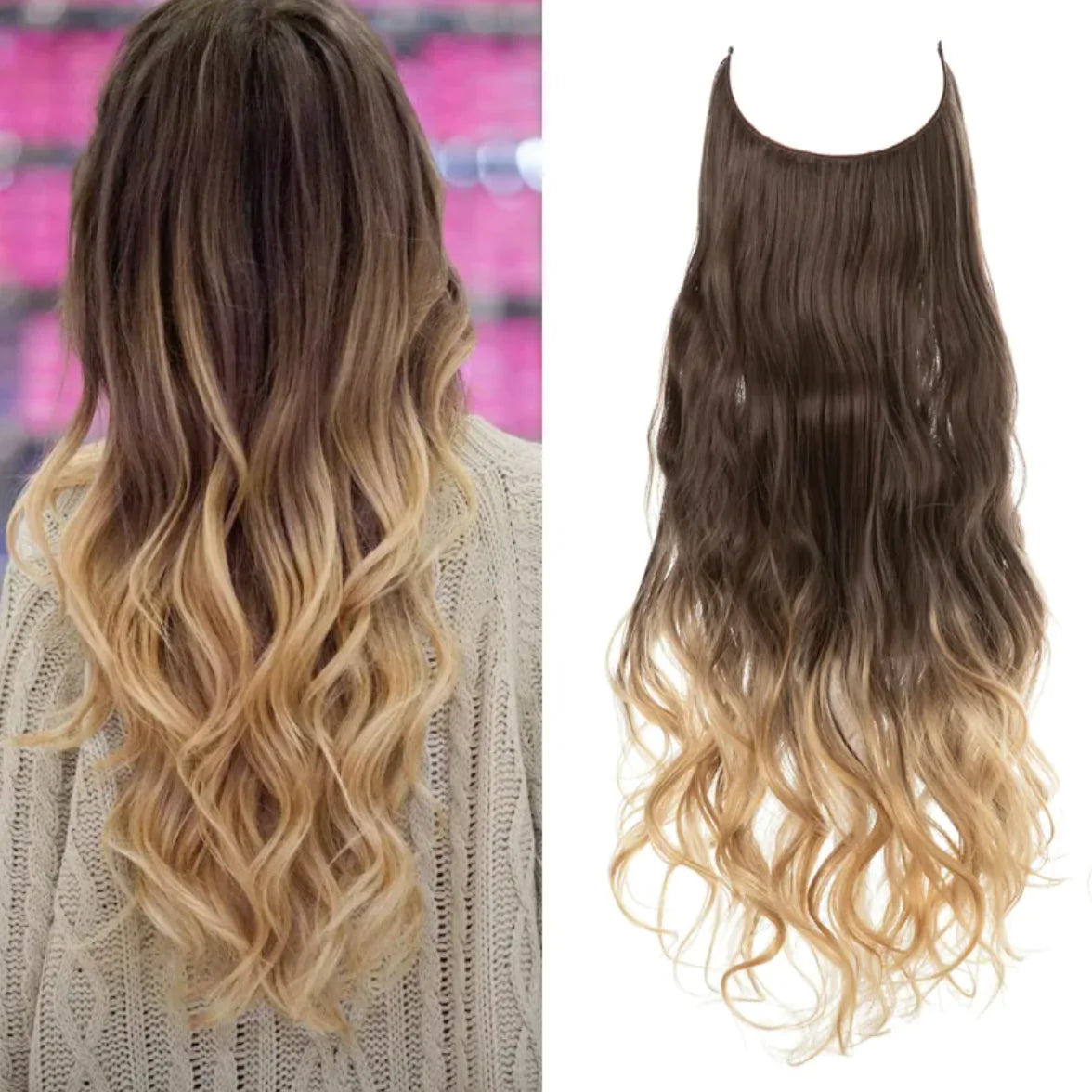 Long Curly Synthetic Wig
