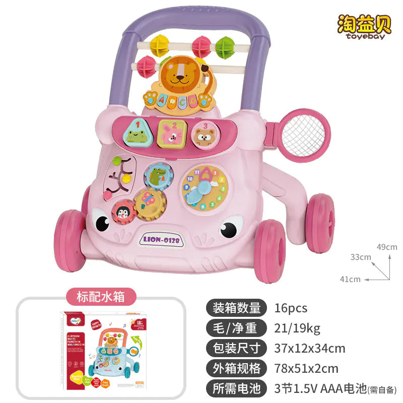 Multifunctional Musical Baby Walker Toy for Learning