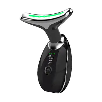 3-Color Wavy Microcurrent Facial Massager