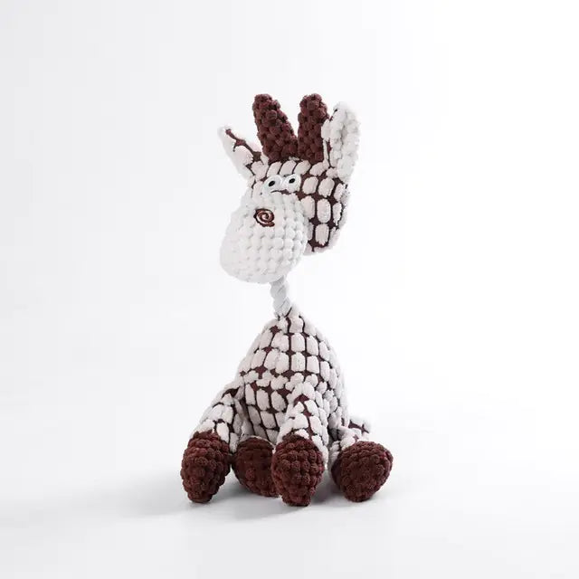 Interactive Plush Dog Toy