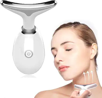 3-Color Wavy Microcurrent Facial Massager