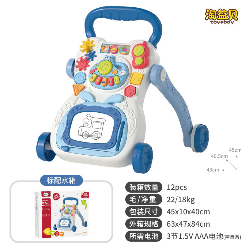 Multifunctional Musical Baby Walker Toy for Learning