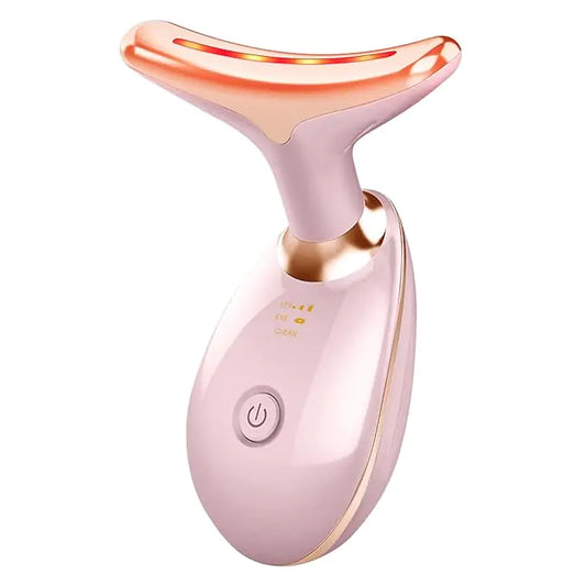 3-Color Wavy Microcurrent Facial Massager