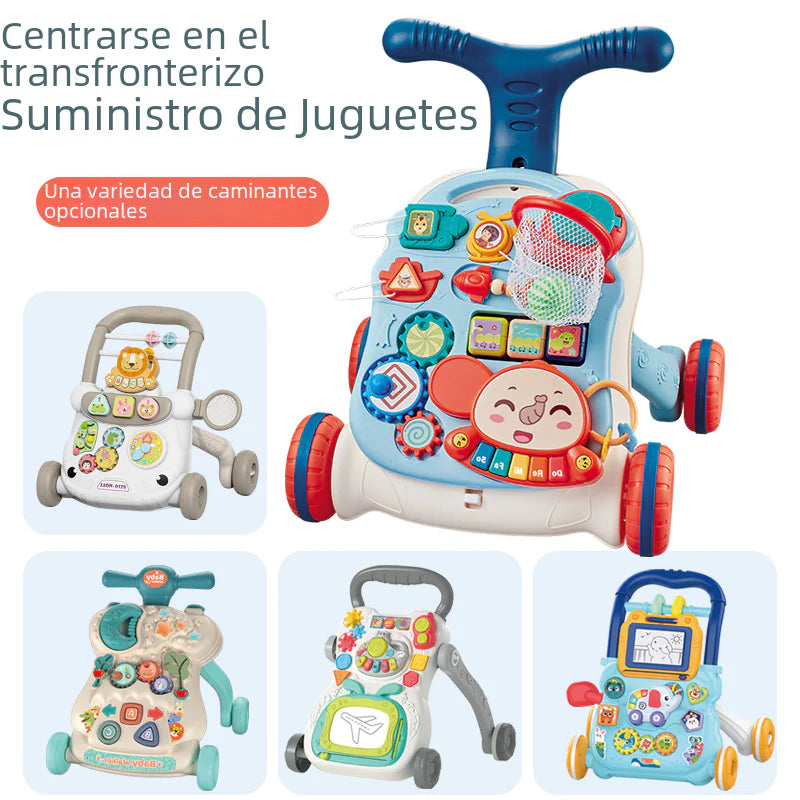 Multifunctional Musical Baby Walker Toy for Learning
