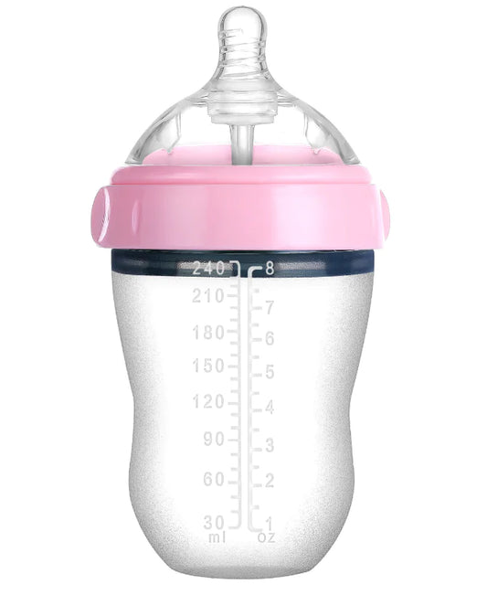Baby Bottle with Spoon