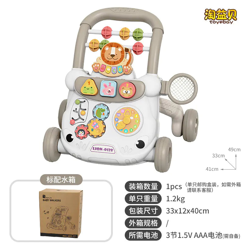 Multifunctional Musical Baby Walker Toy for Learning