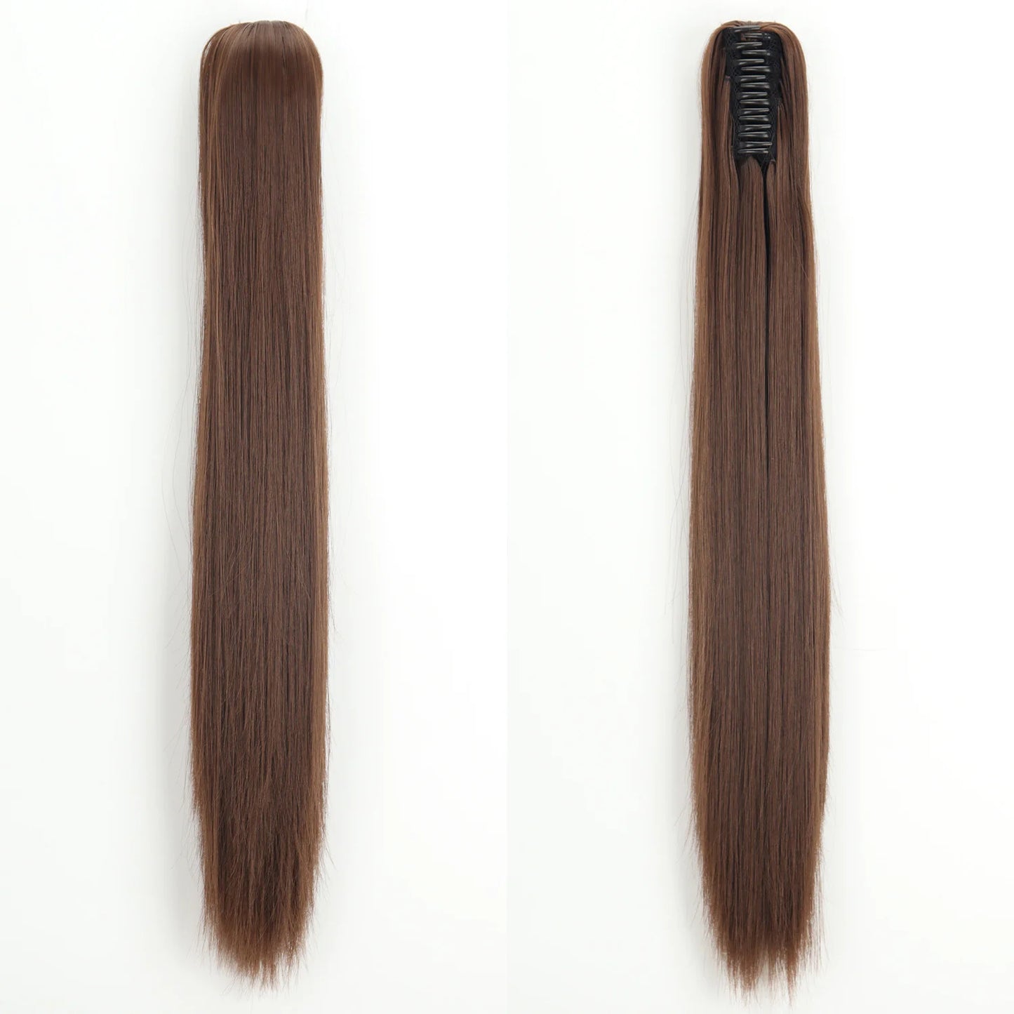 24-Inch Fashion Ponytail Claw Wig