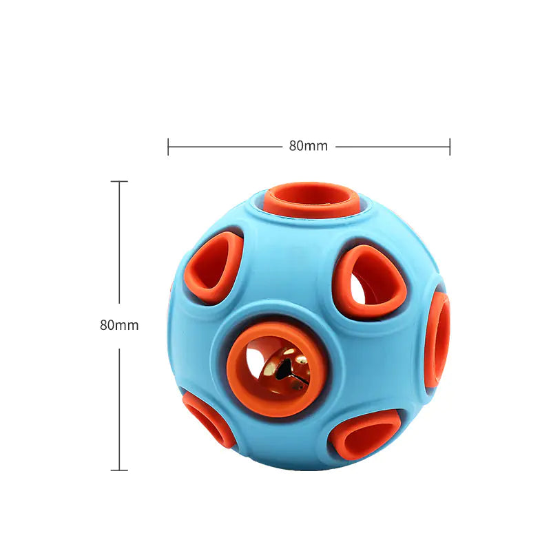 Glow-in-the-Dark Dog Toy Ball for Chewin