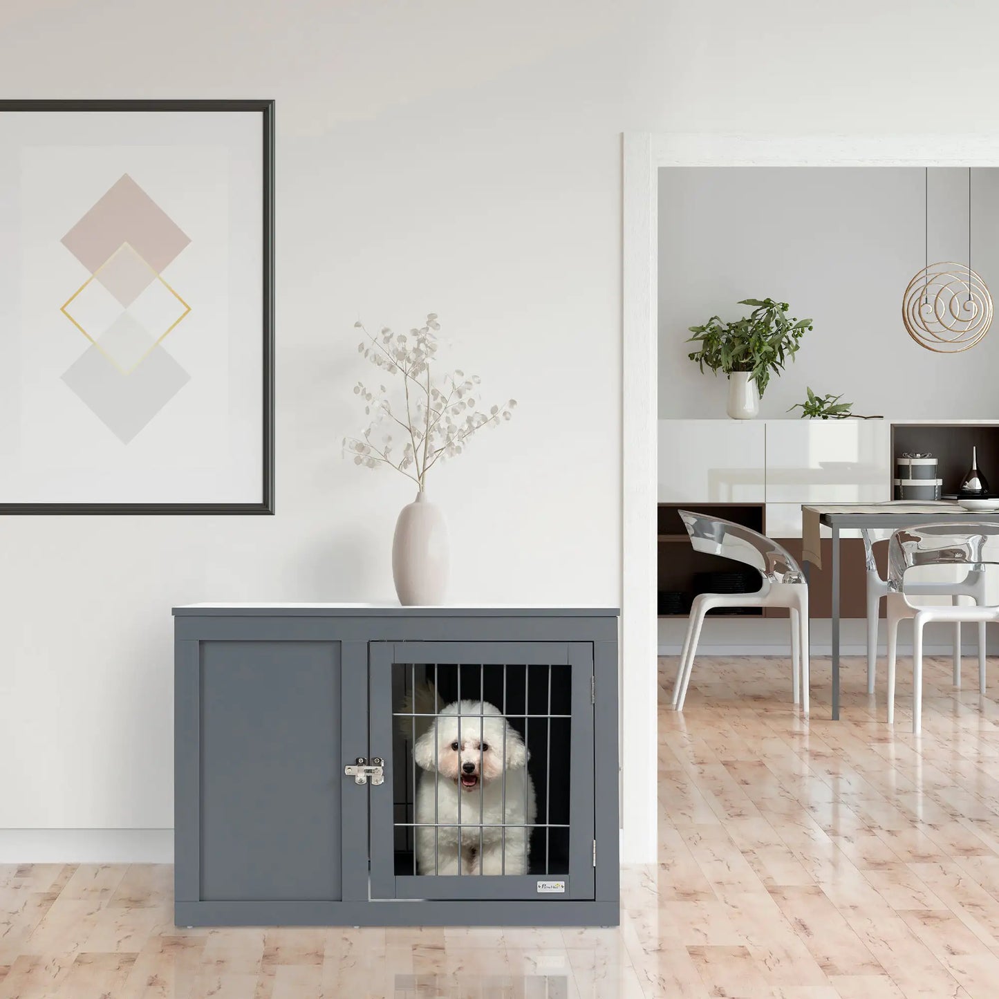 PawHut Dog Cage Furniture
