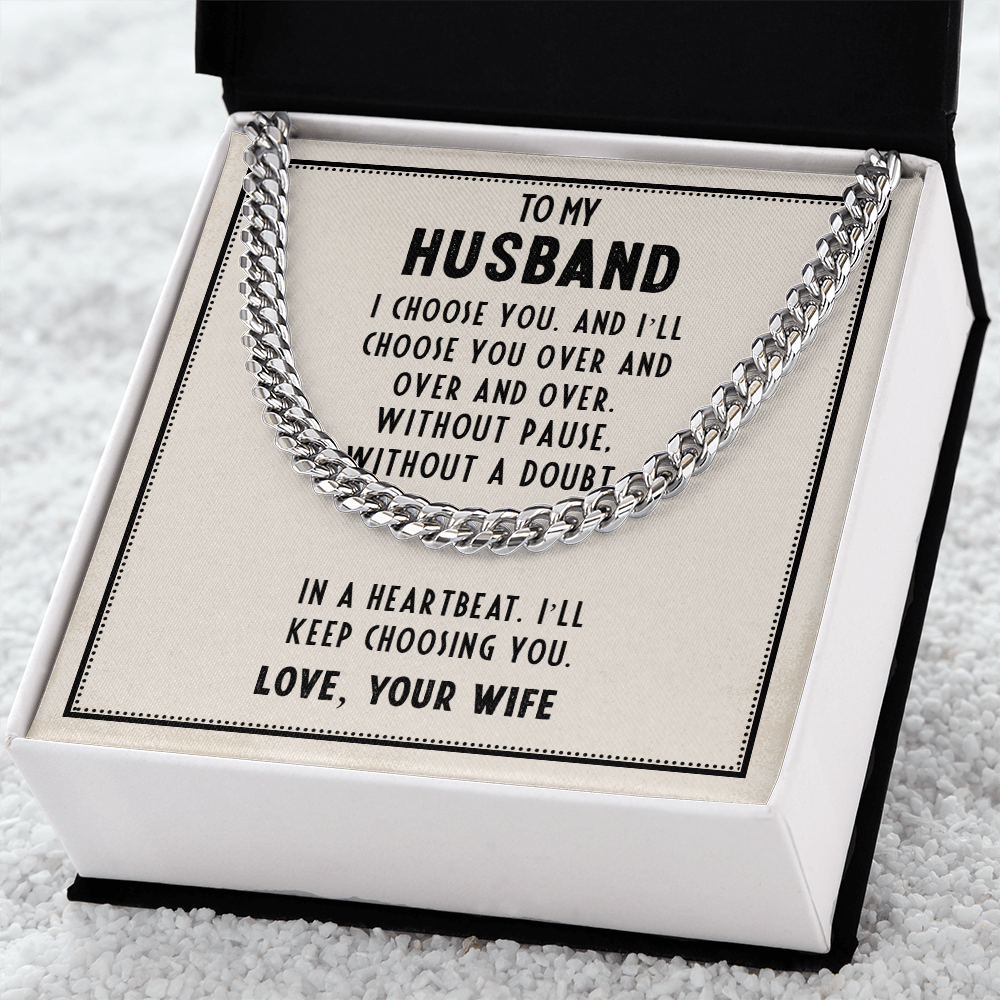 Cuban Link Chain - For Husband