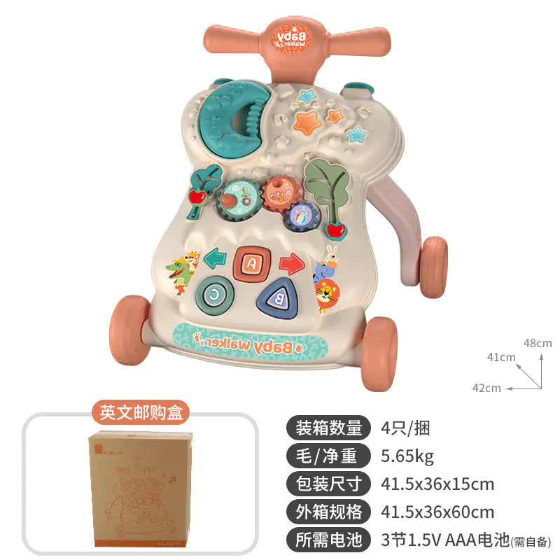 Multifunctional Musical Baby Walker Toy for Learning