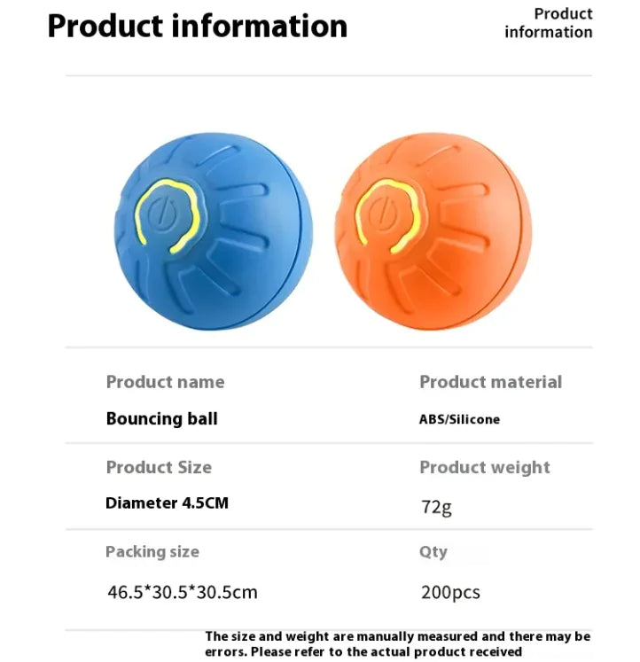 Interactive Pet Motion Ball