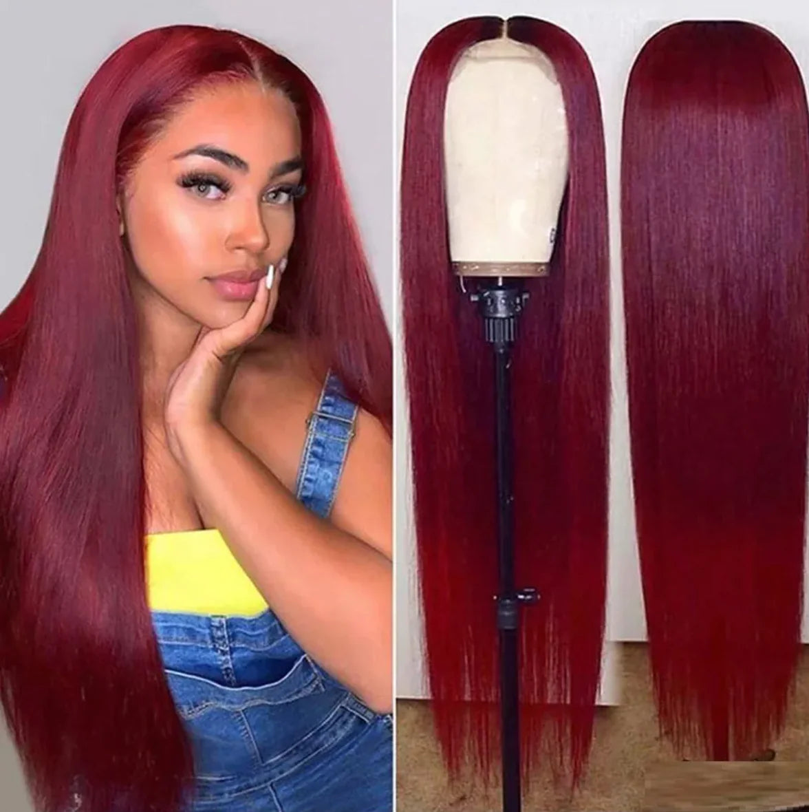Full Lace Long Straight Wig