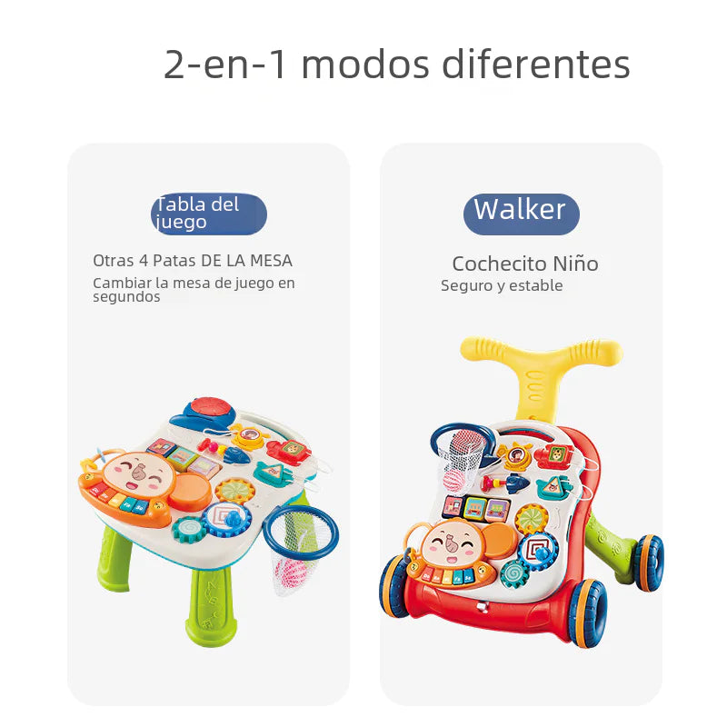 Multifunctional Musical Baby Walker Toy for Learning
