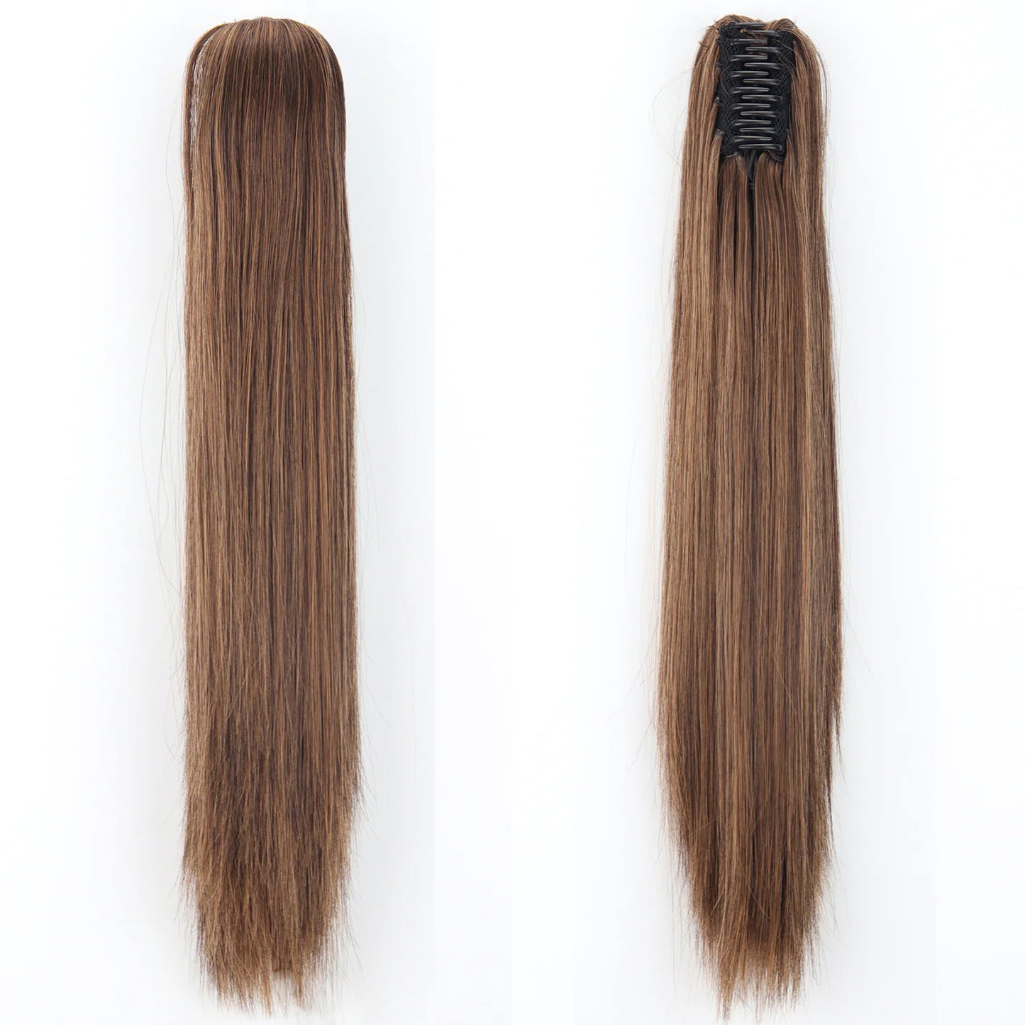 24-Inch Fashion Ponytail Claw Wig