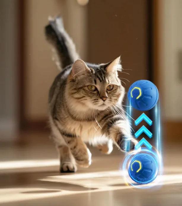 Interactive Pet Motion Ball