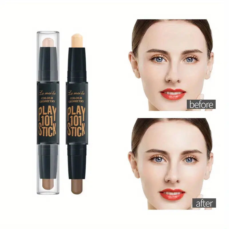 Double Ended Concealer and Highlighter Contour Stick