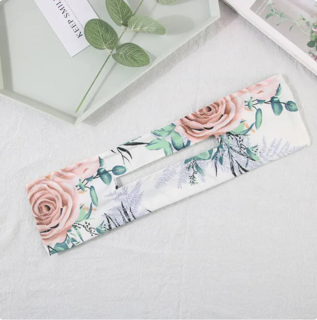 Vintage Geometric Print Hairband