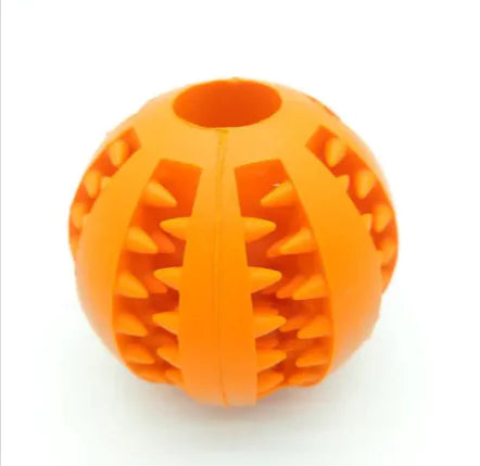 Interactive Rubber Slow Feeder Dog Ball
