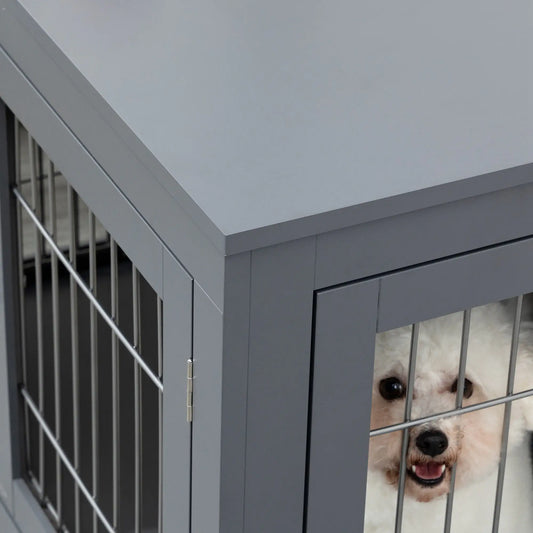 PawHut Dog Cage Furniture