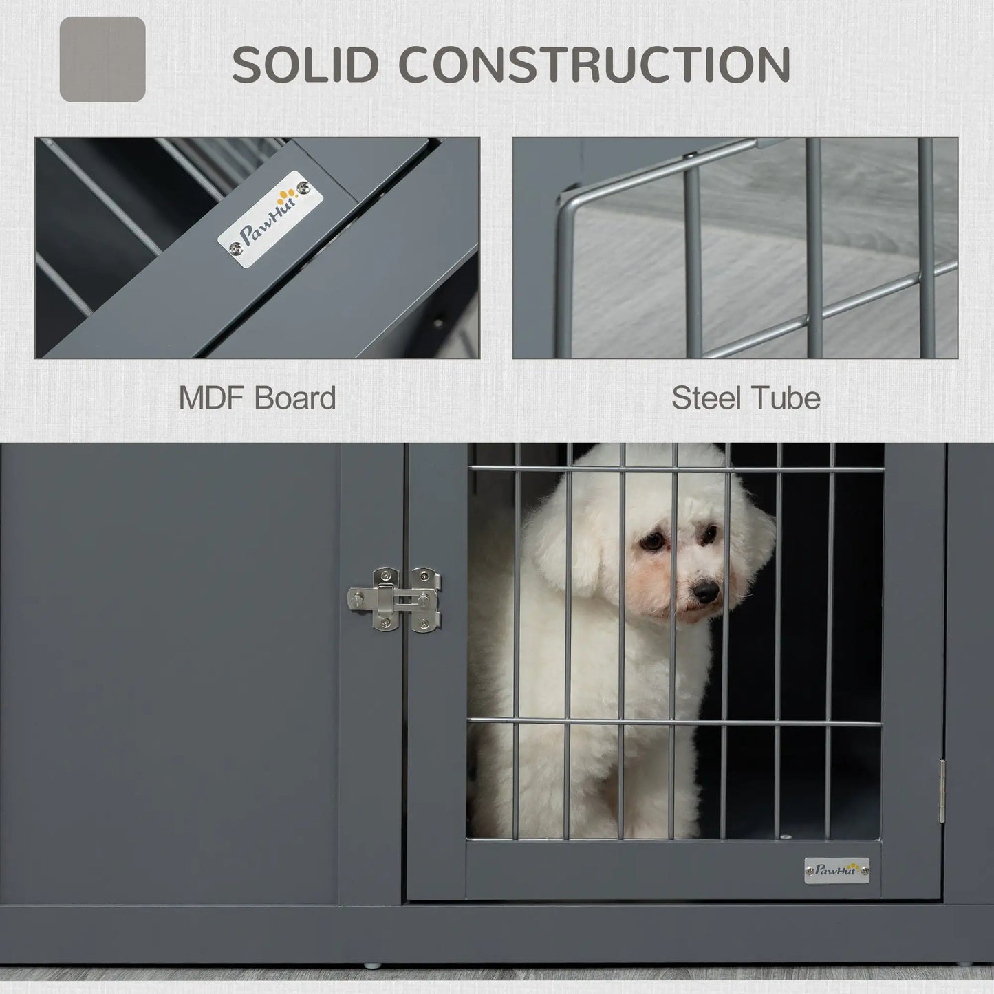 PawHut Dog Cage Furniture