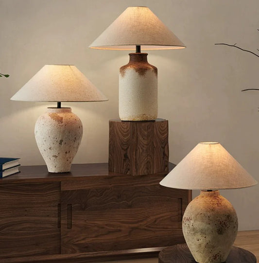 WabiSabi Savannah Mushroom Lamp for Home Decor (One Piece)
