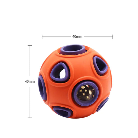 Glow-in-the-Dark Dog Toy Ball for Chewin
