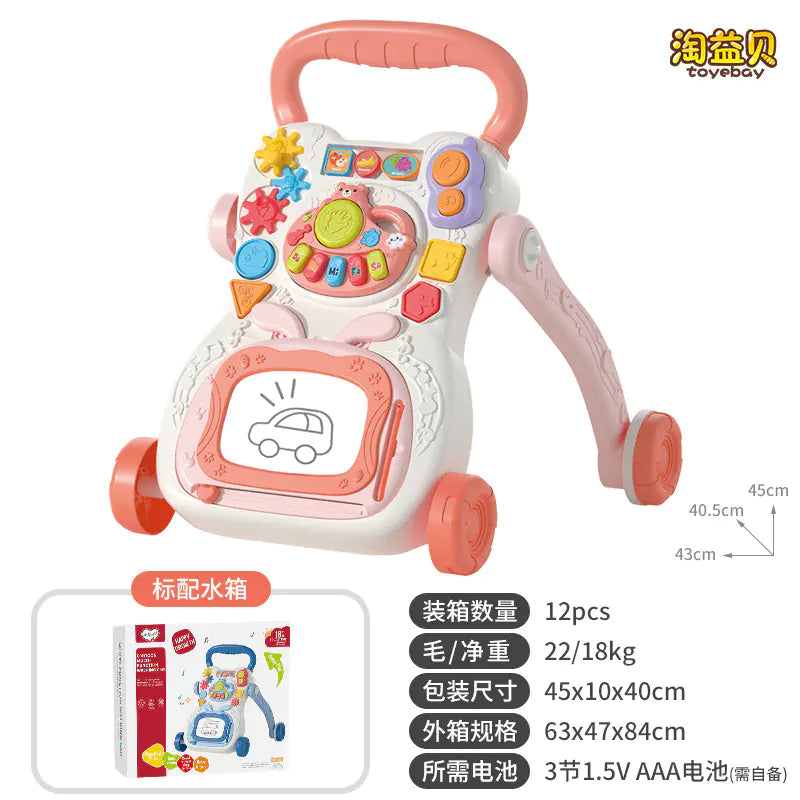 Multifunctional Musical Baby Walker Toy for Learning